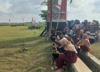 Antusias Warga Ramaikan Penutupan TMMD Reguler Ke-128 Kodim Pati